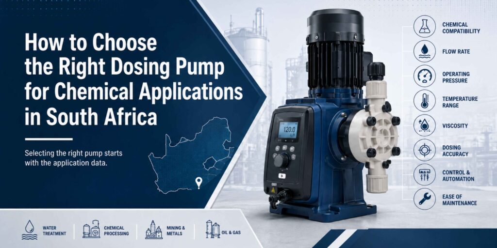 How to Choose the Right Dosing Pump for Chemical Applications in South Africa