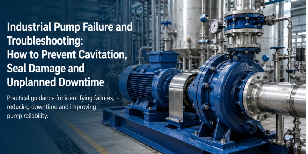 Industrial Pump Failure Cavitation, Seal Damage & Troubleshooting